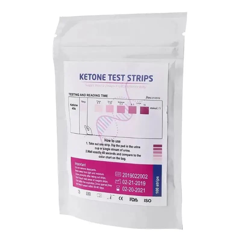 Ketone Test Strips - URS-1K (100pcs)