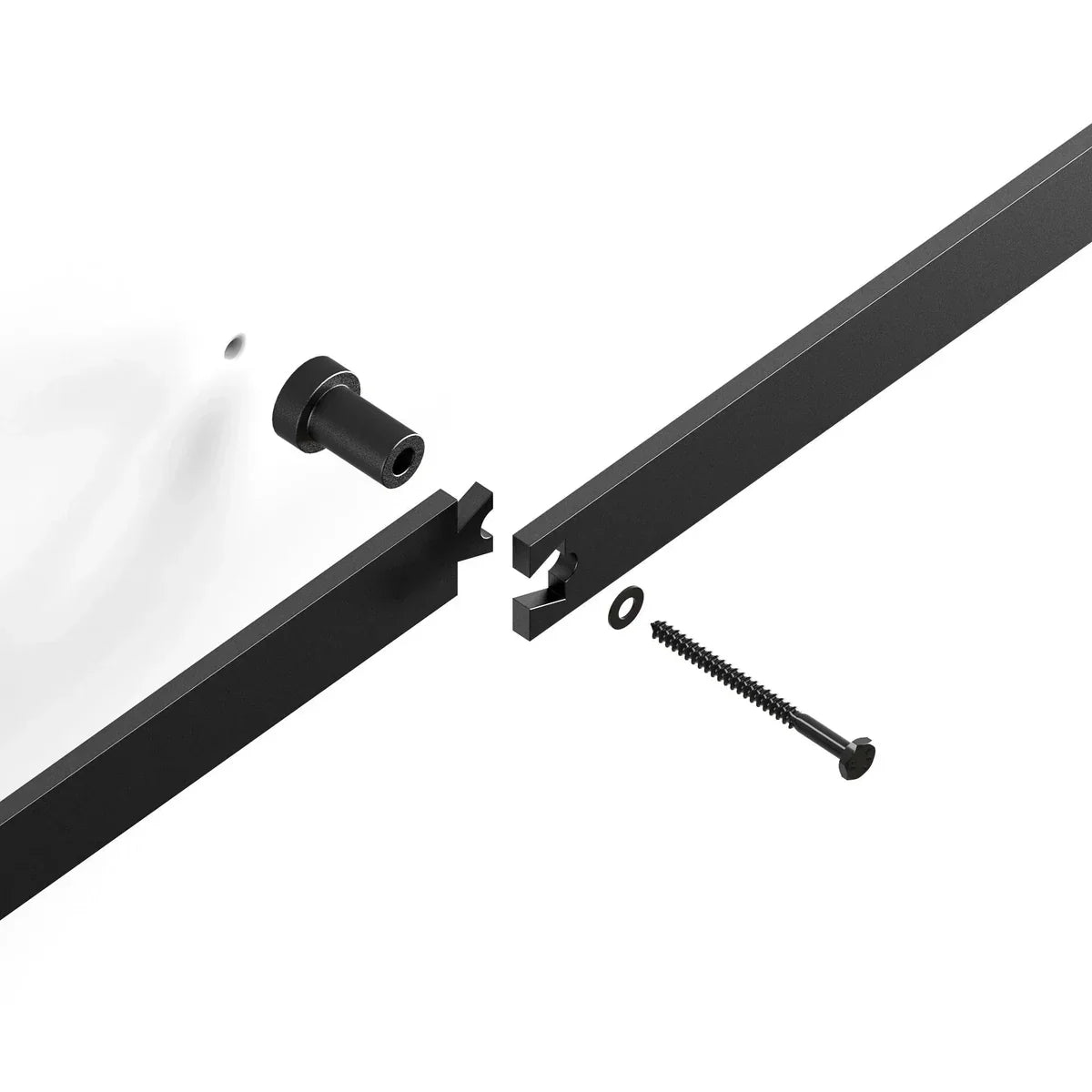 Barn Door Hardware 3.66m Double Door