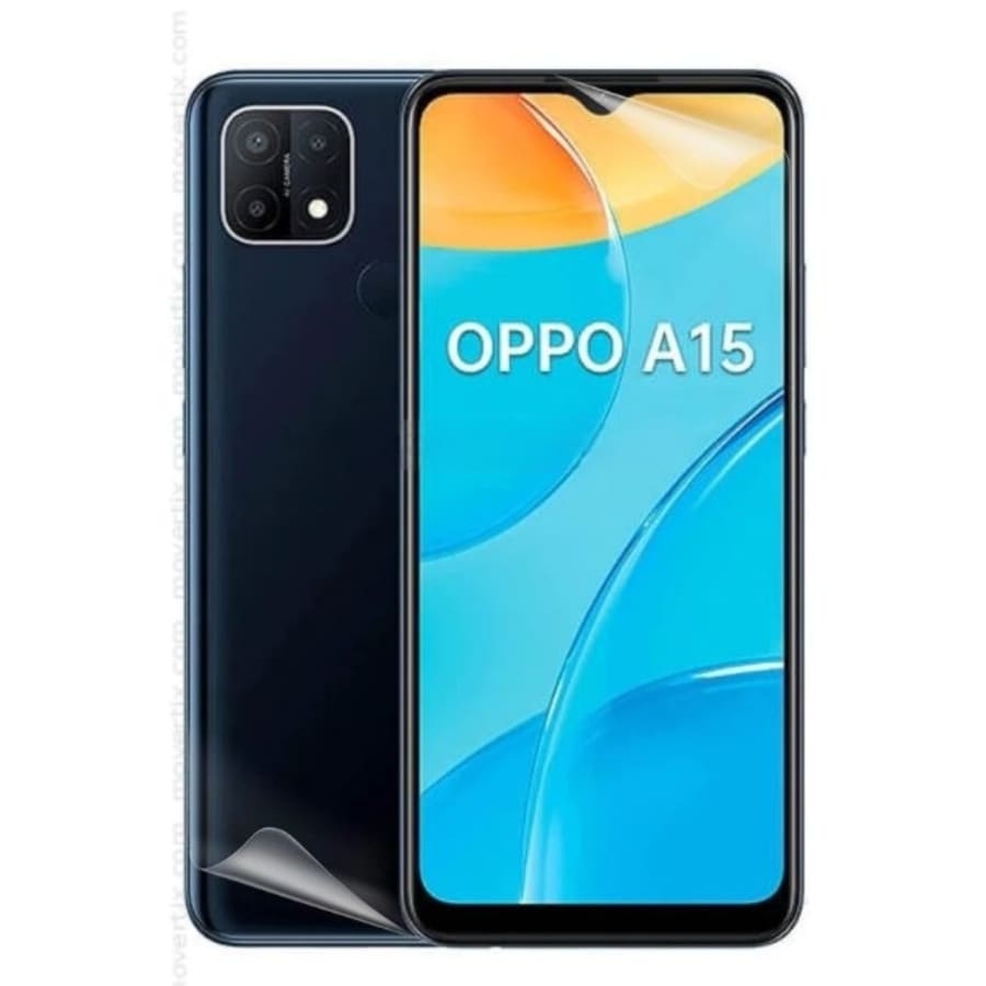 Hydrogel Screen Protector for Oppo A15 (Pack of 2)