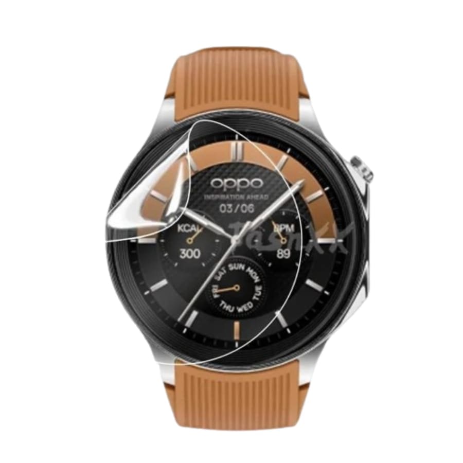 Oppo Watch X Hydrogel Screen Protector (Pack of 6)