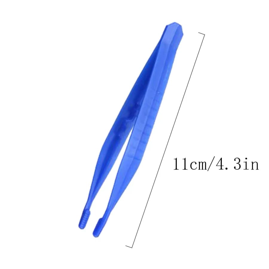 Plastic Tweezers (4.3”) - Pack of 5