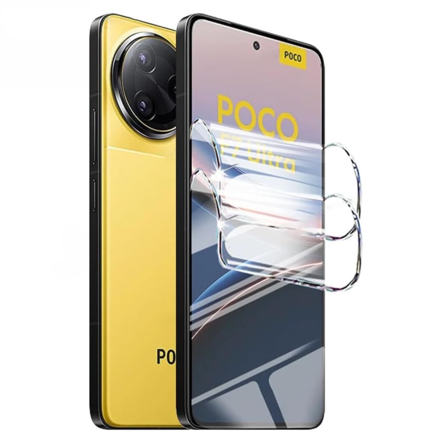 Hydrogel Screen Protector for POCO F7 Ultra (Pack of 2)