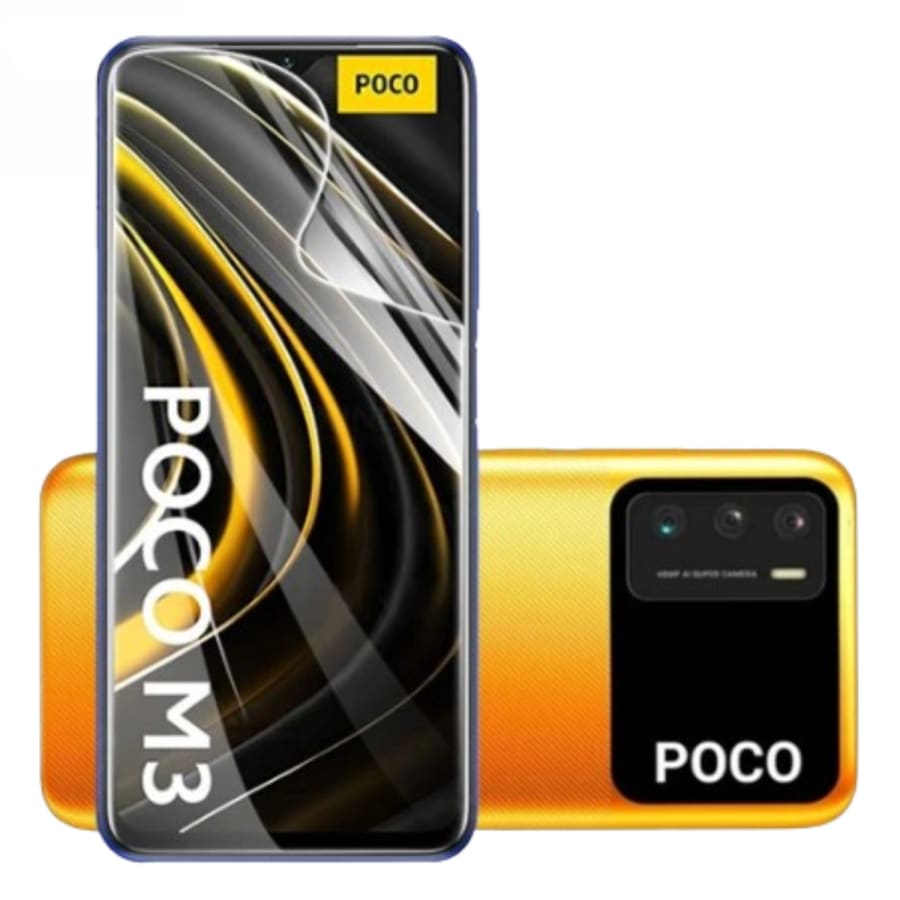 POCO M3 Hydrogel Screen Protector (Pack of 2)