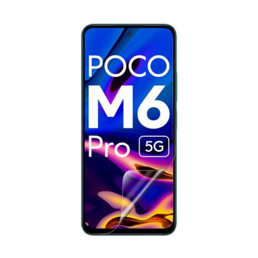Hydrogel Screen Protector for POCO M6 Pro 5G