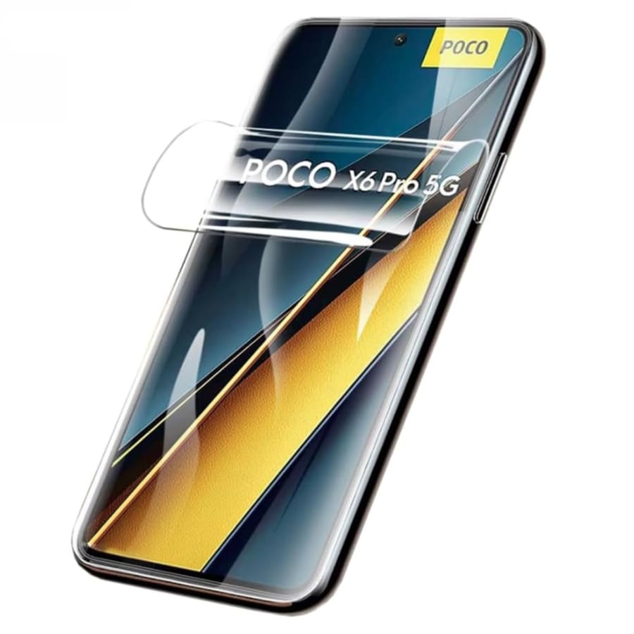 Hydrogel Screen Protector for POCO X6 Pro (Pack of 2)