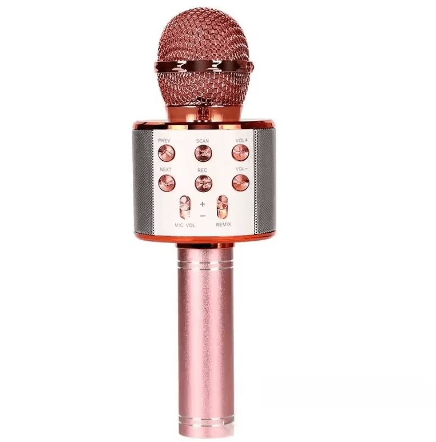 Wireless Bluetooth Karaoke Microphone– 5-in-1 Portable Mic