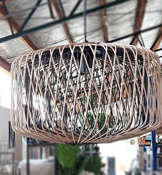 Rattan Hanging Pendant at online8 furniture store Auckland