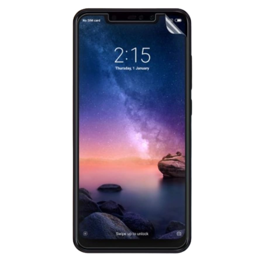 Hydrogel Screen Protector for Redmi Note 6 Pro (Pack of 2)