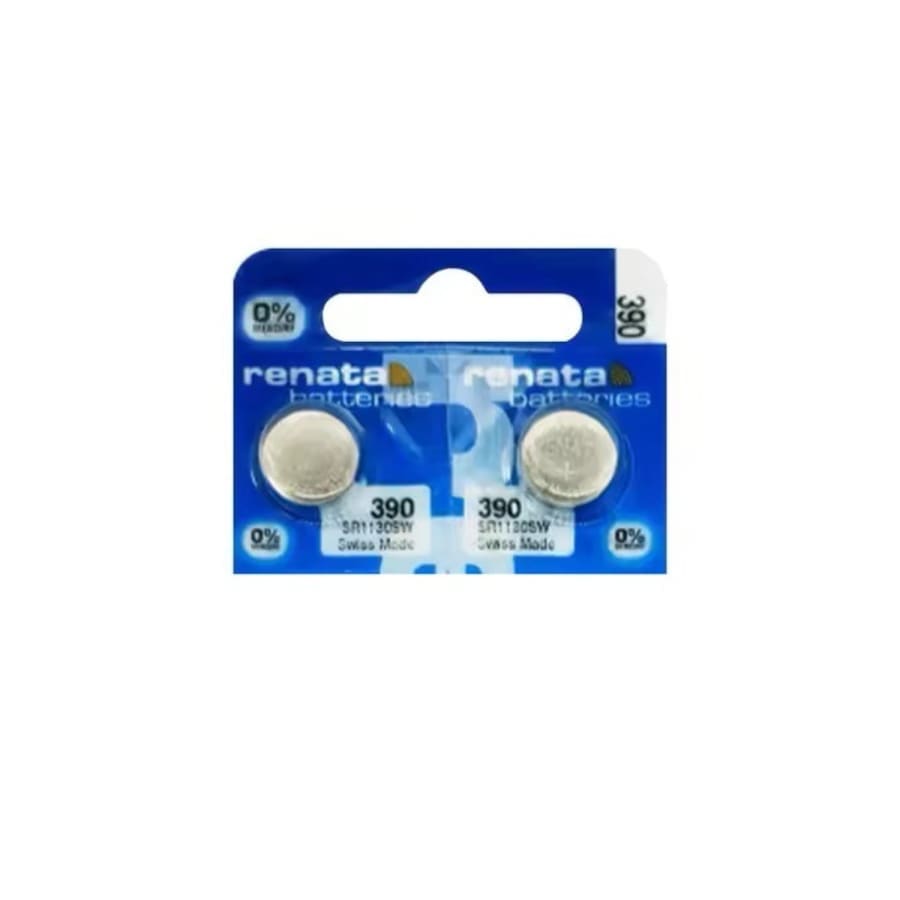 Watch Batteries for Renata 390 / SR1130SW (2 Pack)