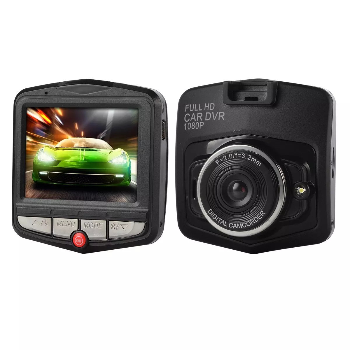 Mini 1080P HD LCD Car Dash Camera Video DVR Cam Recorder Night Vision
