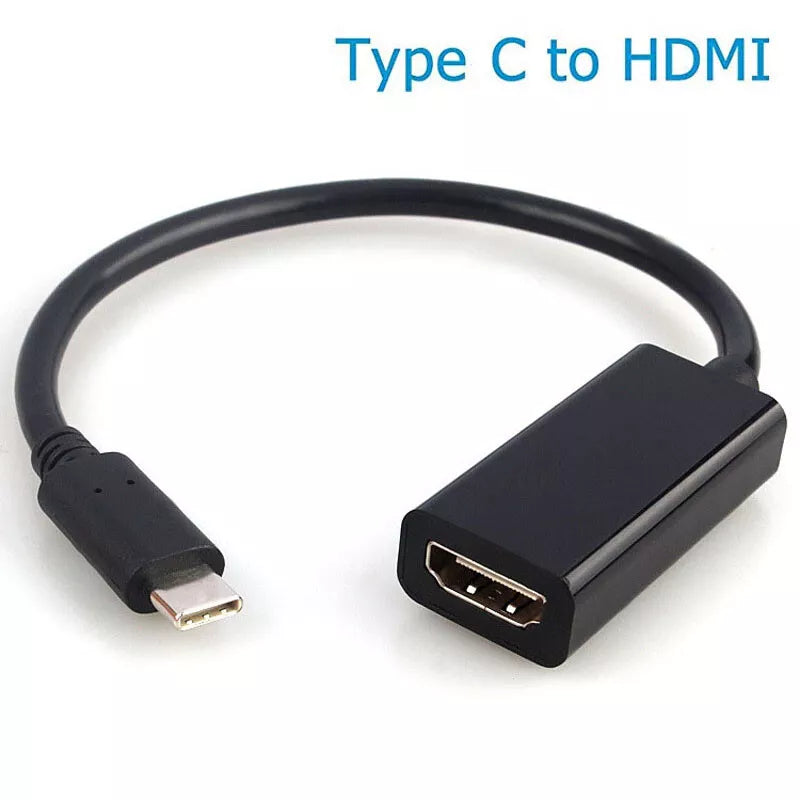 USB-C to HDMI 4K Adapter Cable HDTV Converter