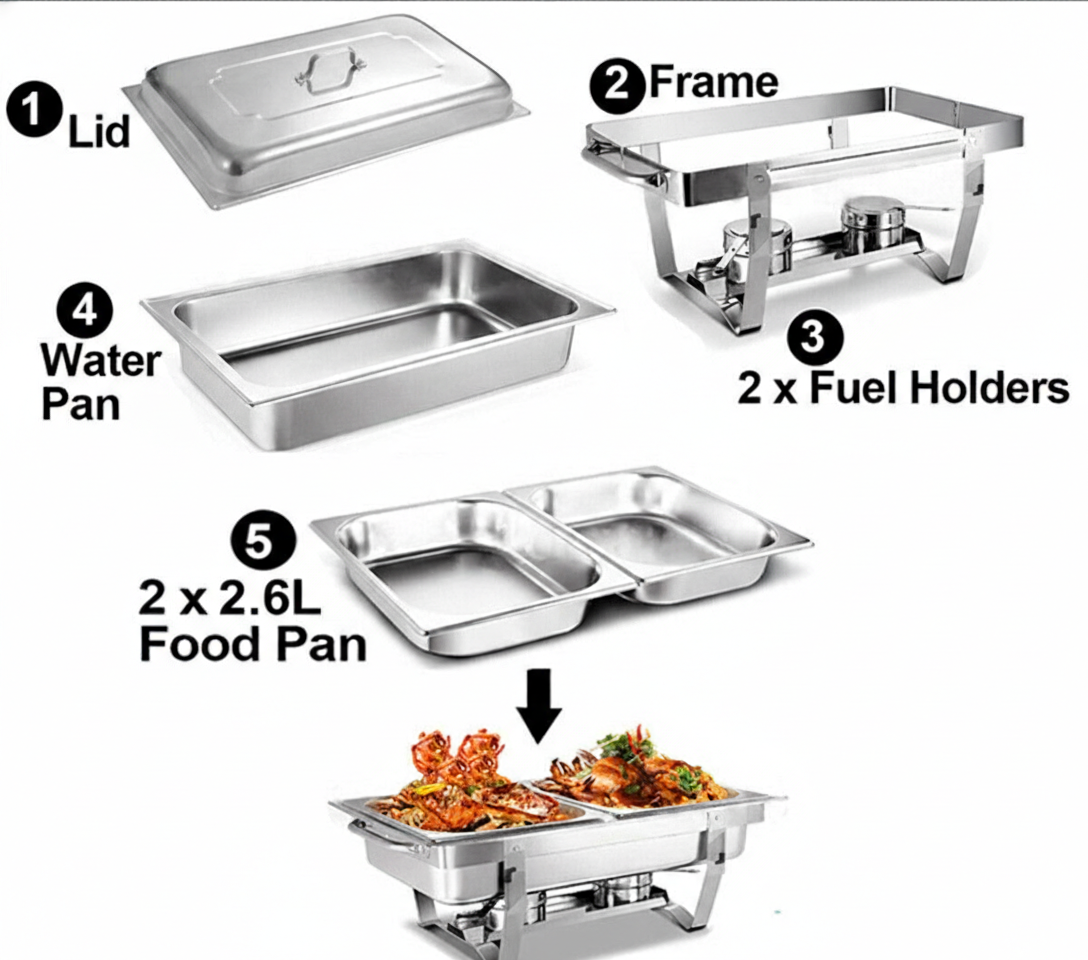 Chafing Dish Food Warmer Stove 11L