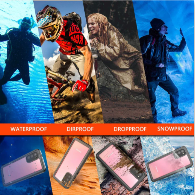 Waterproof & Shockproof Case for Samsung Galaxy A51 – Clear Protective Cover