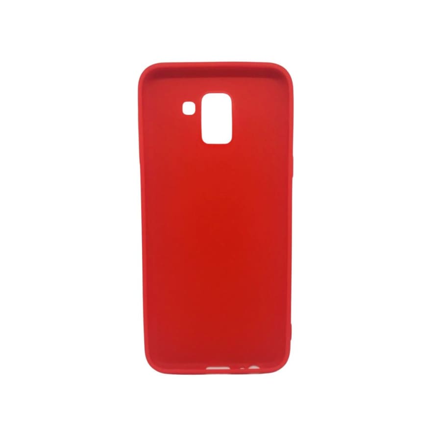 Silicone Case for Samsung Galaxy A6 (2018) (Red)