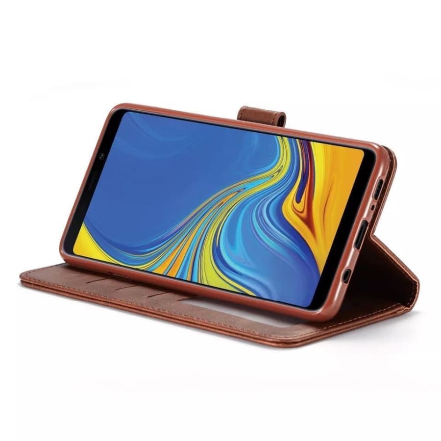 Wallet Case for Samsung Galaxy A80 / A90 (Brown)