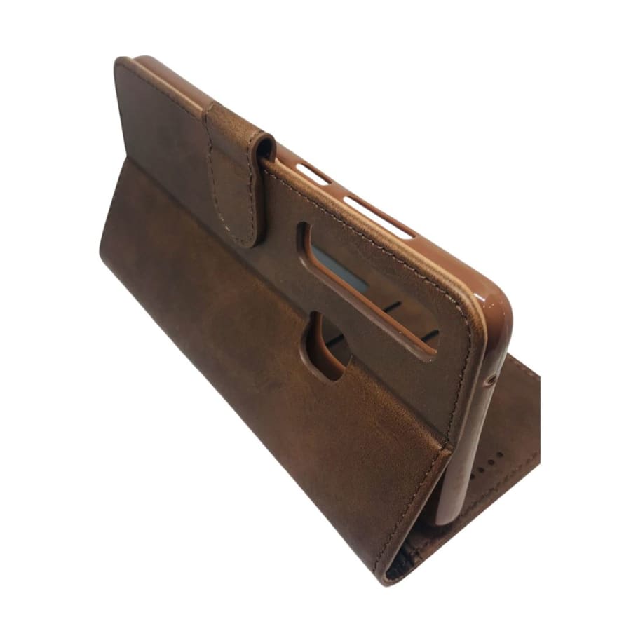 Flip Case for Samsung Galaxy A9 (2018) (Brown)