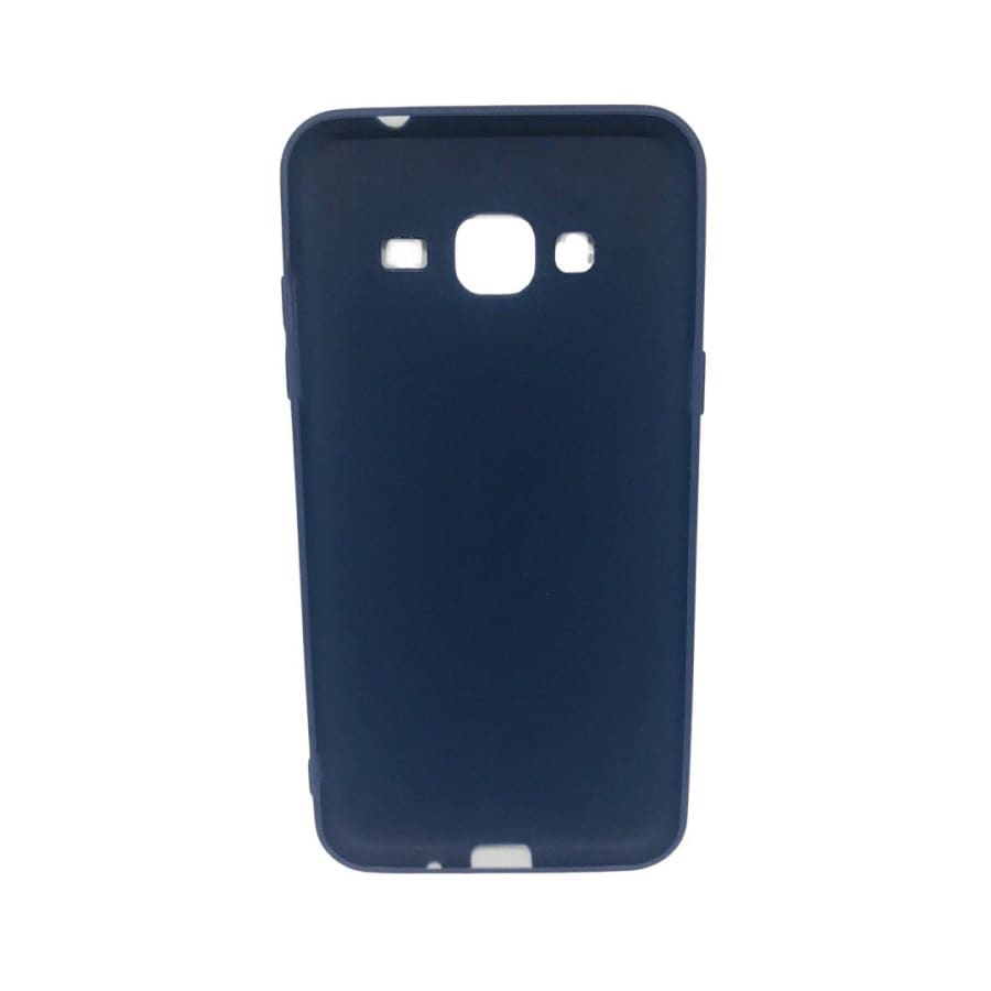 Silicone Case for Samsung Galaxy J3 (2016) (Navy Blue)