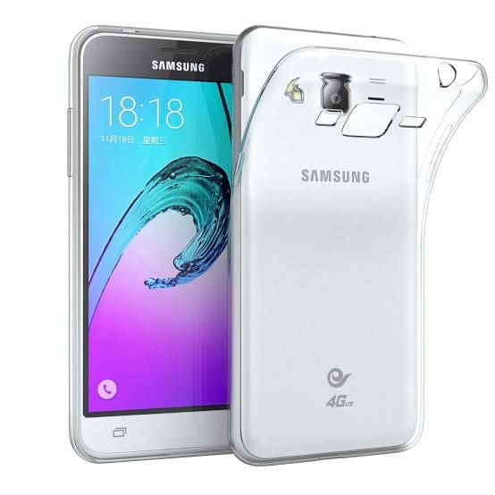 Silicone Case for Samsung Galaxy J3 (2016) (Clear)