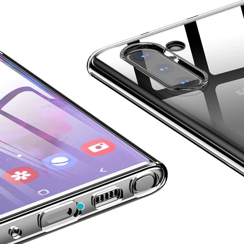 Silicone Case for Samsung Galaxy Note 10 (Clear)