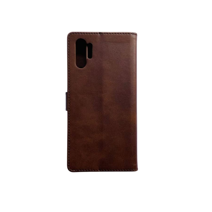Synthetic Leather Flip Case for Samsung Galaxy Note 10 Plus