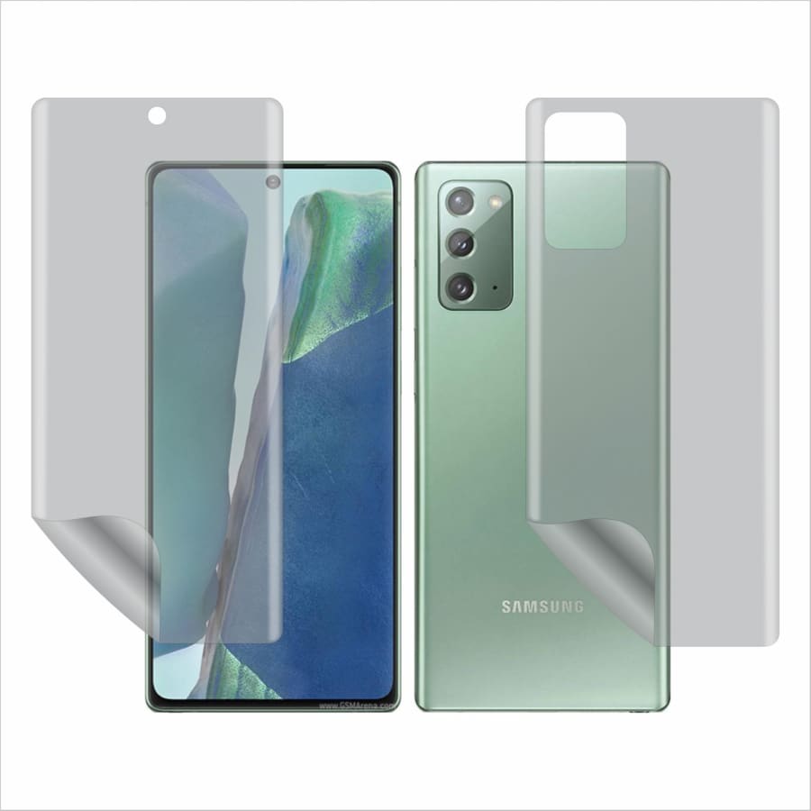 Hydrogel Screen Protector for Samsung Galaxy Note 20 (2 in 1) (Pack of 2)