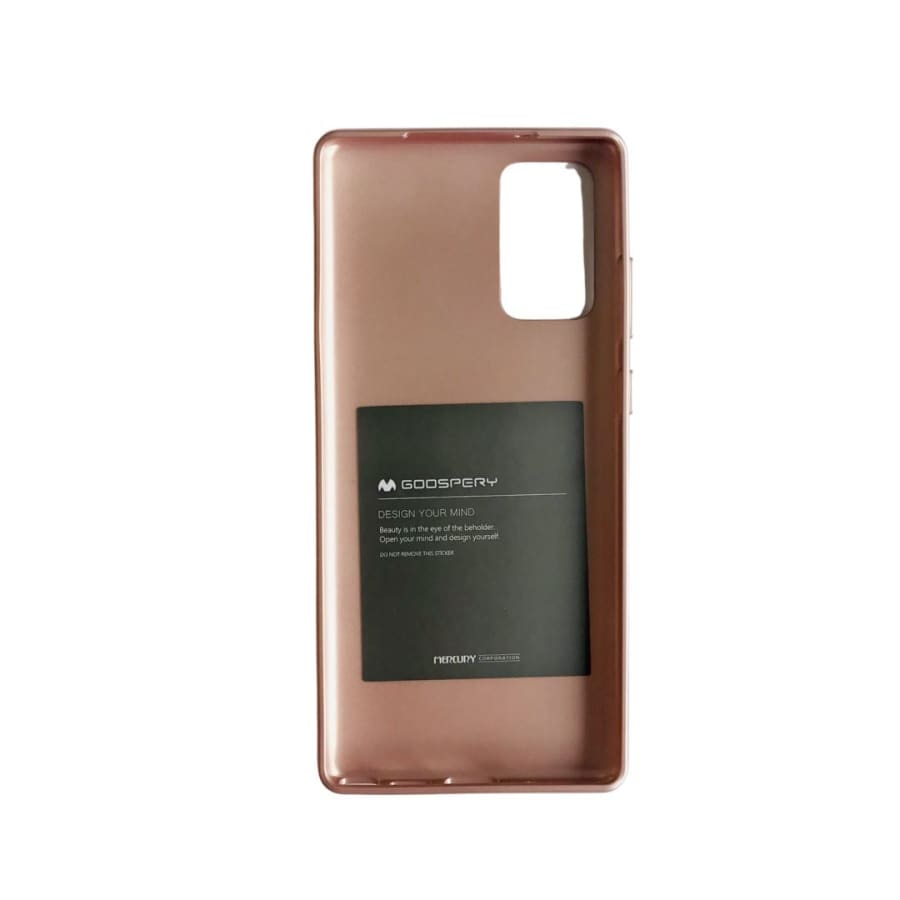 Silicone Case for Samsung Galaxy Note 20 (Rosegold)