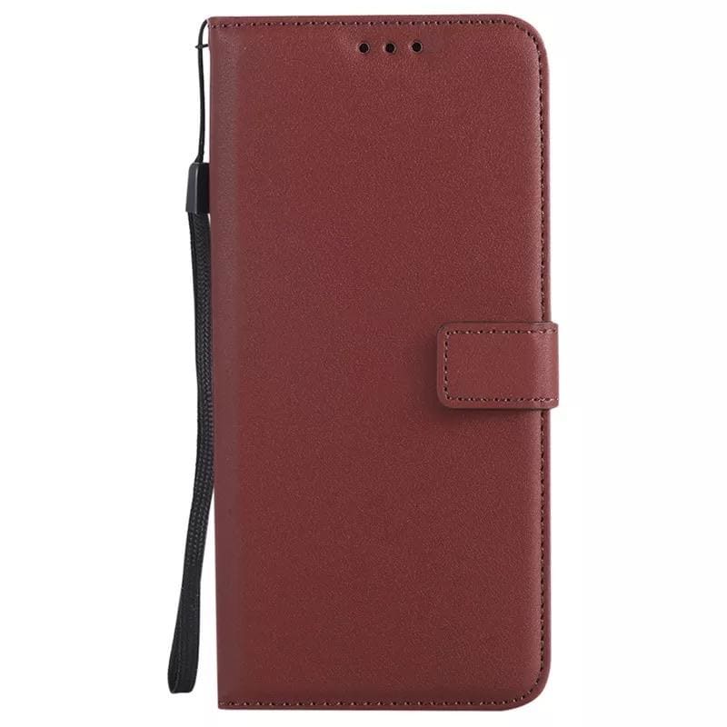Synthetic Leather Flip Case for Samsung Galaxy Note 3 (Brown)