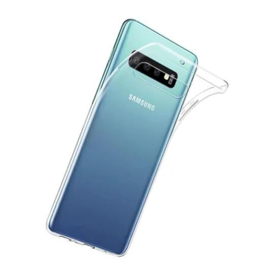 Silicone Case for Samsung Galaxy S10 Plus (Clear)