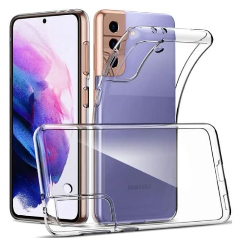 Clear Silicone Case for Samsung Galaxy S21
