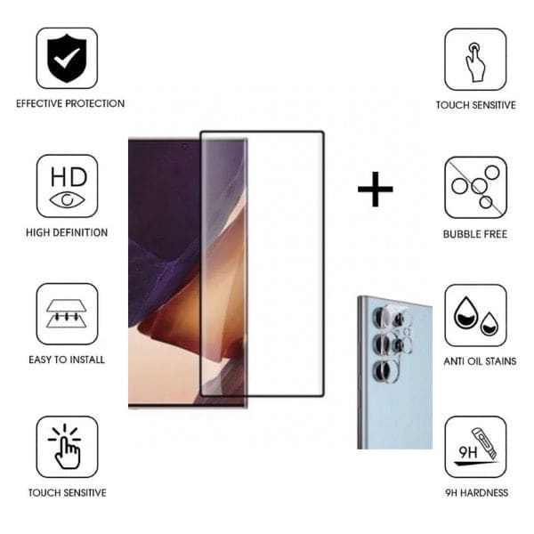 Screen Protector for Samsung Galaxy S23 Ultra (2 in 1)
