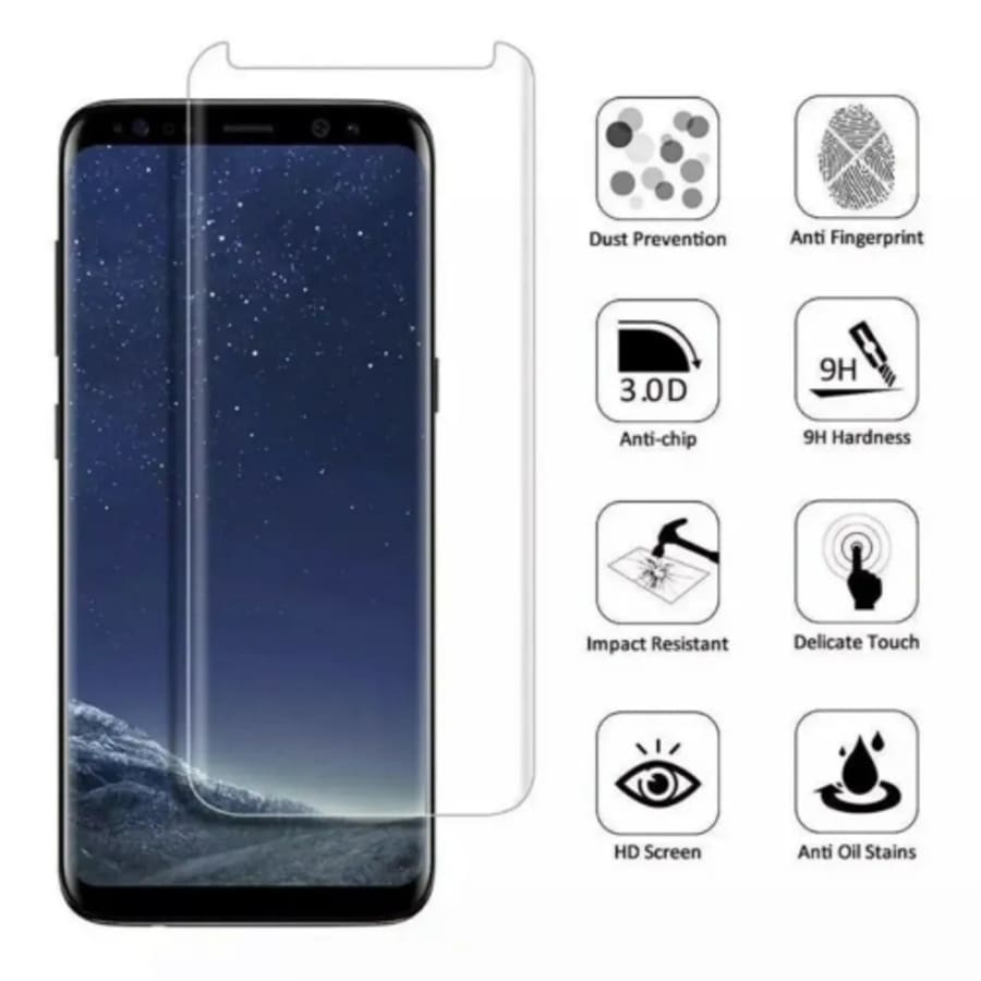 Samsung Galaxy S8 Glass Screen Protectors (Pack of 2)