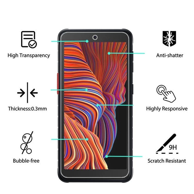 Screen Protectors for Samsung Galaxy Xcover 5/5s (Pack of 2)