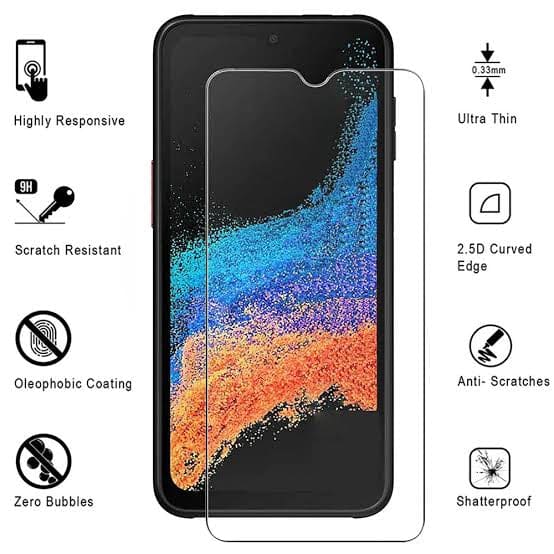Screen Protectors for Samsung Galaxy Xcover 6 Pro (Pack of 2)