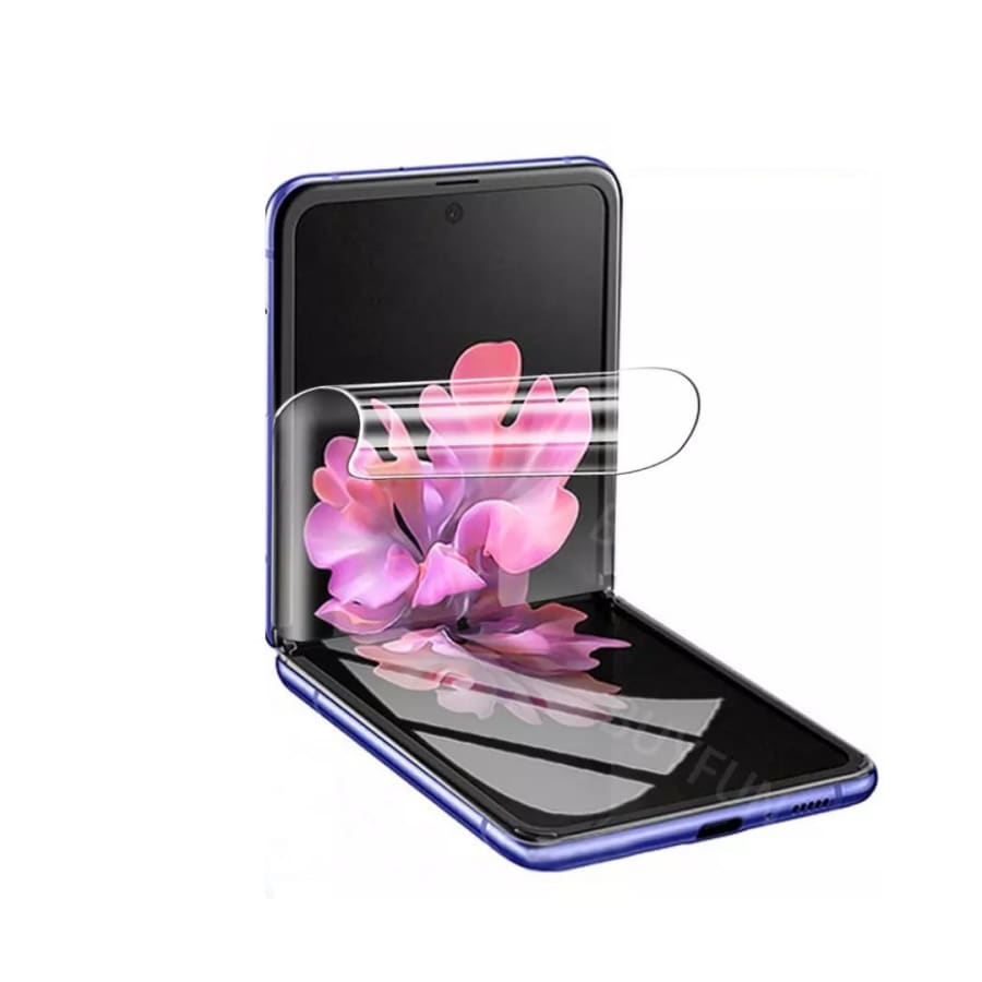 Screen Protector for Samsung Galaxy Z Flip 3 (2 in 1 Pack x 2)