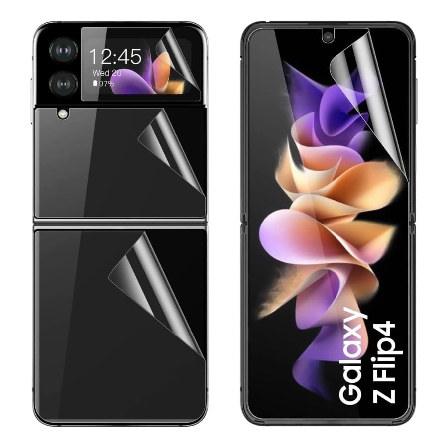 Hydrogel Screen Protector for Samsung Galaxy Z Flip 4 (Pack of 2)