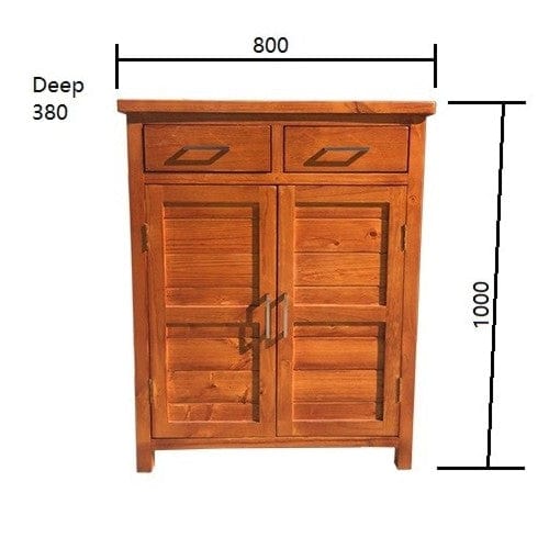 Online8 Shoe Cabinet Natural Shoe Racks & Organizers