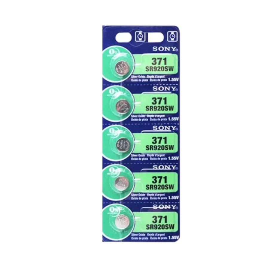 Sony 371 / SR920SW Watch Batteries (5 Pack)