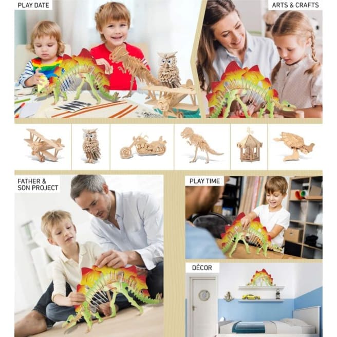 Stegosaurus (illuminated)