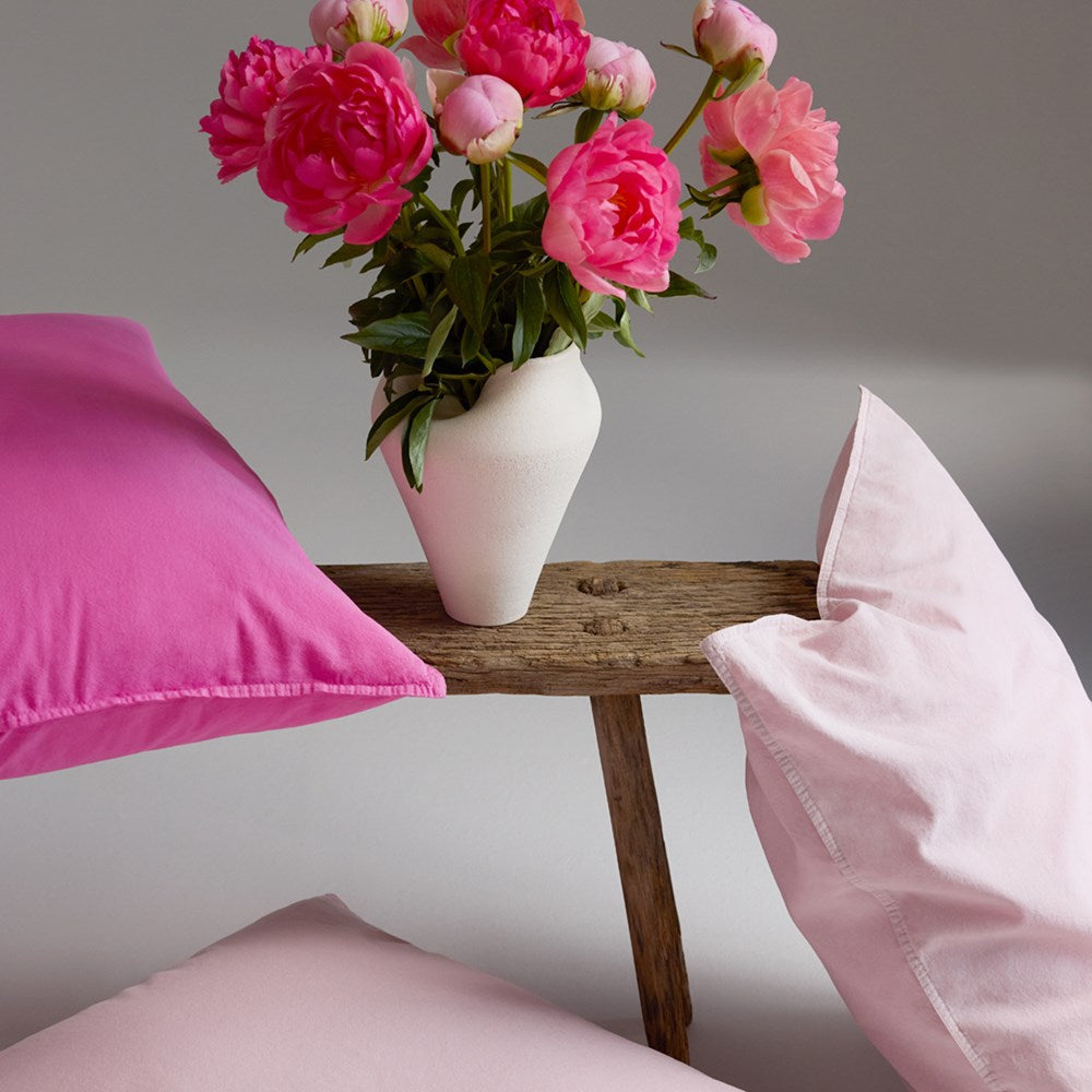 Vintage Look Cotton Pillowcase