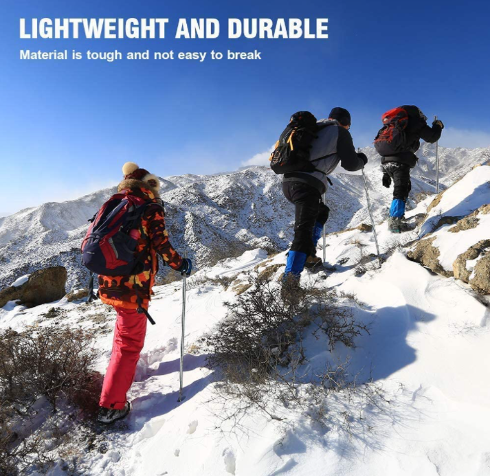 Multifunctional Aluminum Hiking Trekking Pole Walking Stick