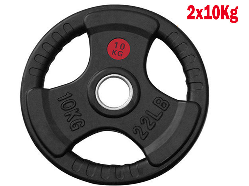 Fitness Olympic Bumper Weight Plates 10Kgx2