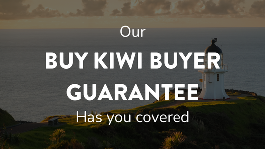 Our Buy Kiwi Buyer Guarantee Has You Covered!