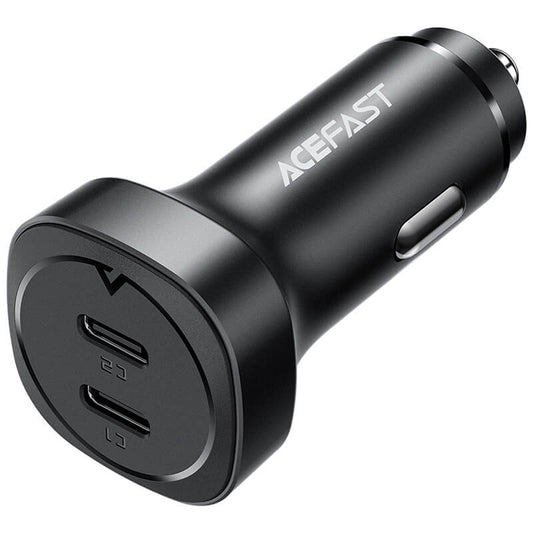 Acefast 72W Dual USB-C Metal Car Charger B2