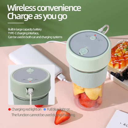Mobie 350ml Personal Smoothie Blender Portable Juicer For Travel Office Gym K5