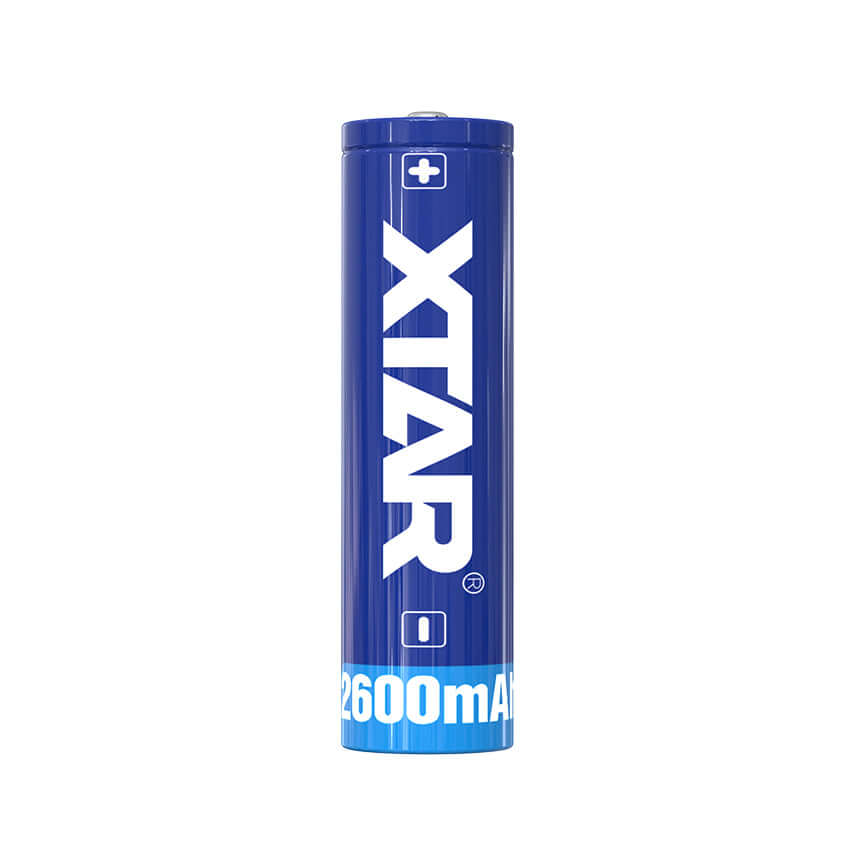 18650 Rechargeable Li-ion 3.7V Battery with protected button top