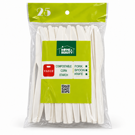 Compostable Knives – 25 Pack