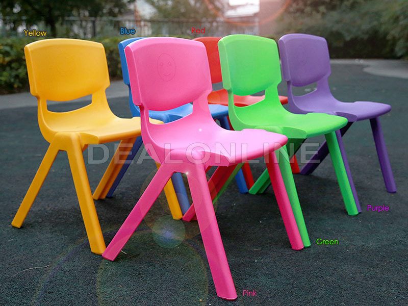 Durable Plastic Children's Chairs - Optional Colour