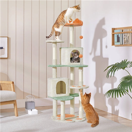 Cat Paw-Shaped Play Tower Cat Tree