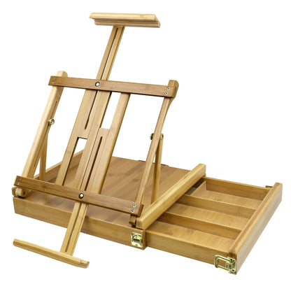 Adjustable Wood Table Sketch box Easel