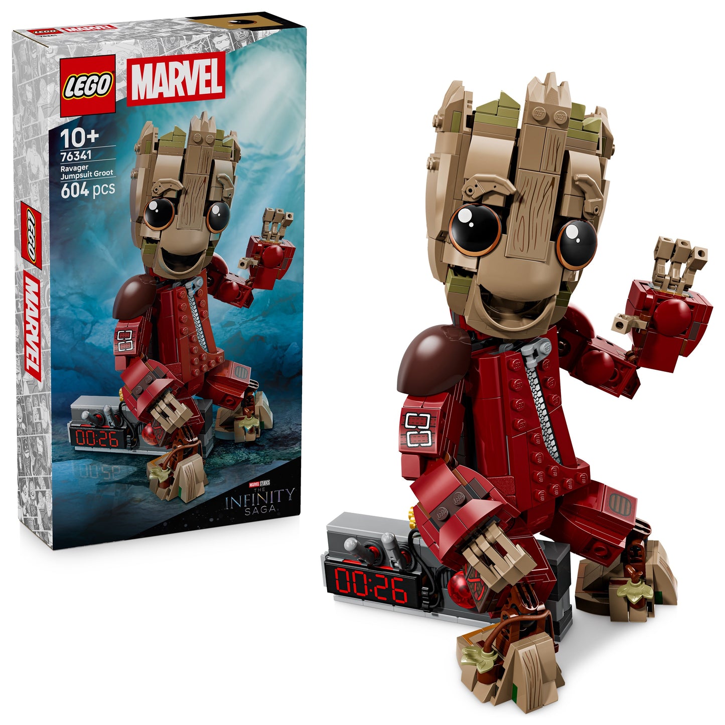 LEGO Marvel: Ravager Jumpsuit Groot (76341)